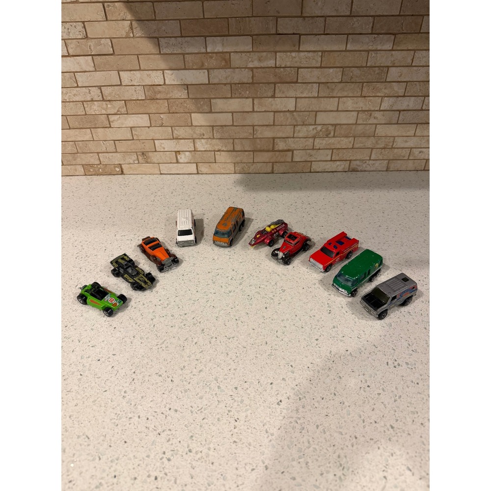Vintage Hot Wheels Matchbox Diecast Car Lot 10pc 1970s